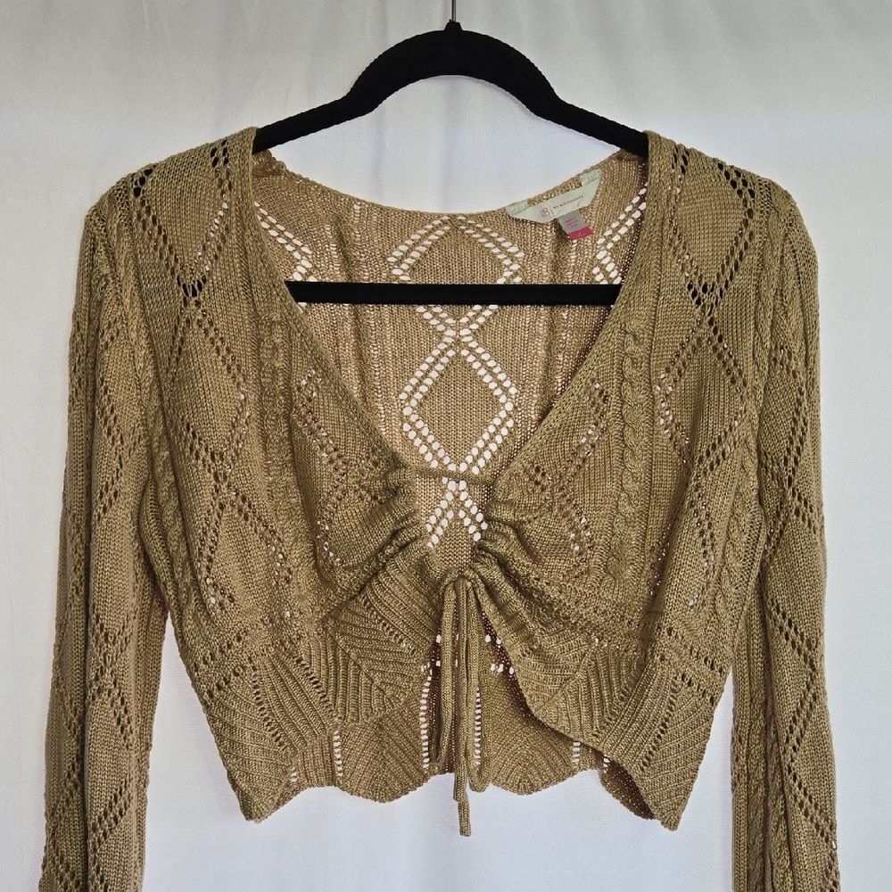 🖤5/$20🖤 No Boundaries Tan Knit Crop Top